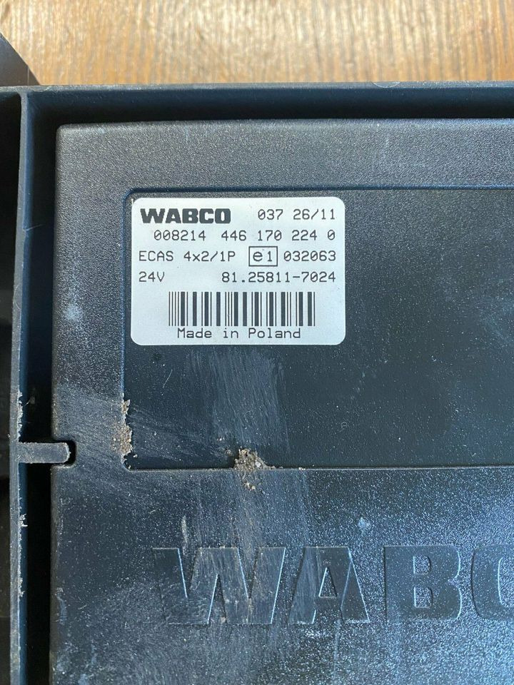 MAN WABCO Steuergerät ECAS 4*2 81.25811-7024 - Upravljačka jedinica za Kamion: slika 2 MAN WABCO Steuergerät ECAS 4*2 81.25811-7024 - Upravljačka jedinica za Kamion: slika 2