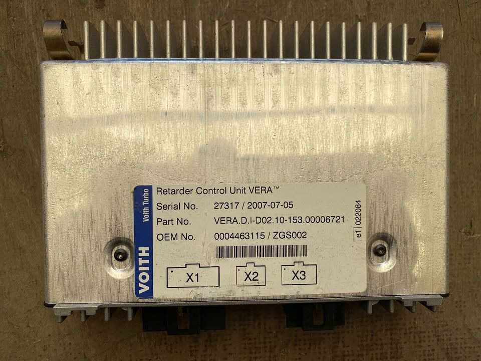 Mercedes Actros MP2 VOITH Retarder Control Unit 0004463115 - Upravljačka jedinica za Kamion: slika 2 Mercedes Actros MP2 VOITH Retarder Control Unit 0004463115 - Upravljačka jedinica za Kamion: slika 2