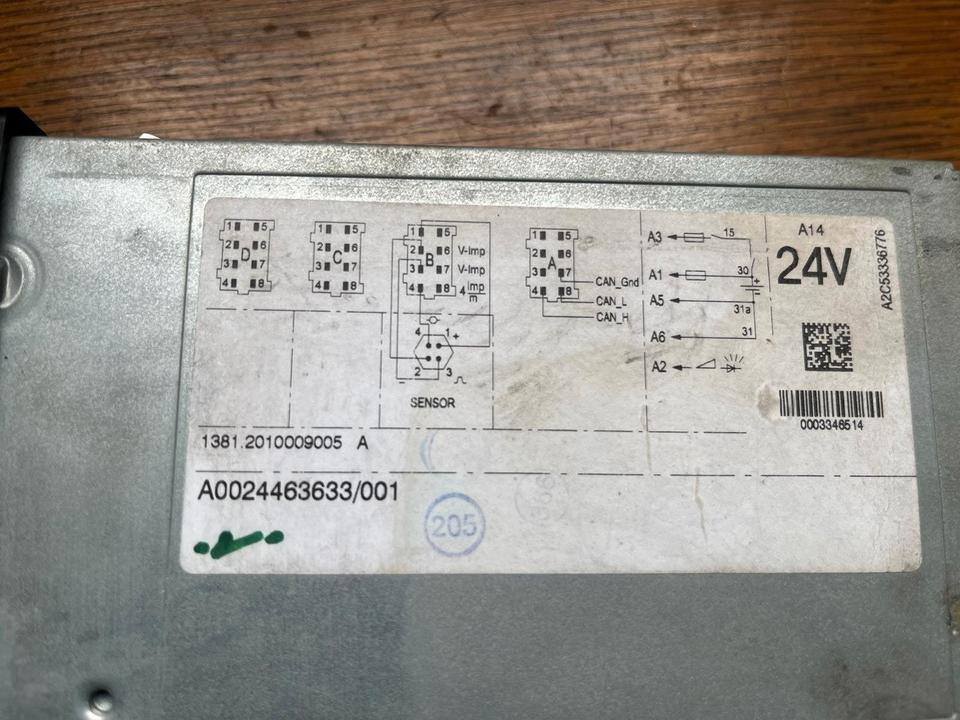 Mercedes Actros MP4 Tachograph A0024463633 - Tahograf za Kamion: slika 2 Mercedes Actros MP4 Tachograph A0024463633 - Tahograf za Kamion: slika 2