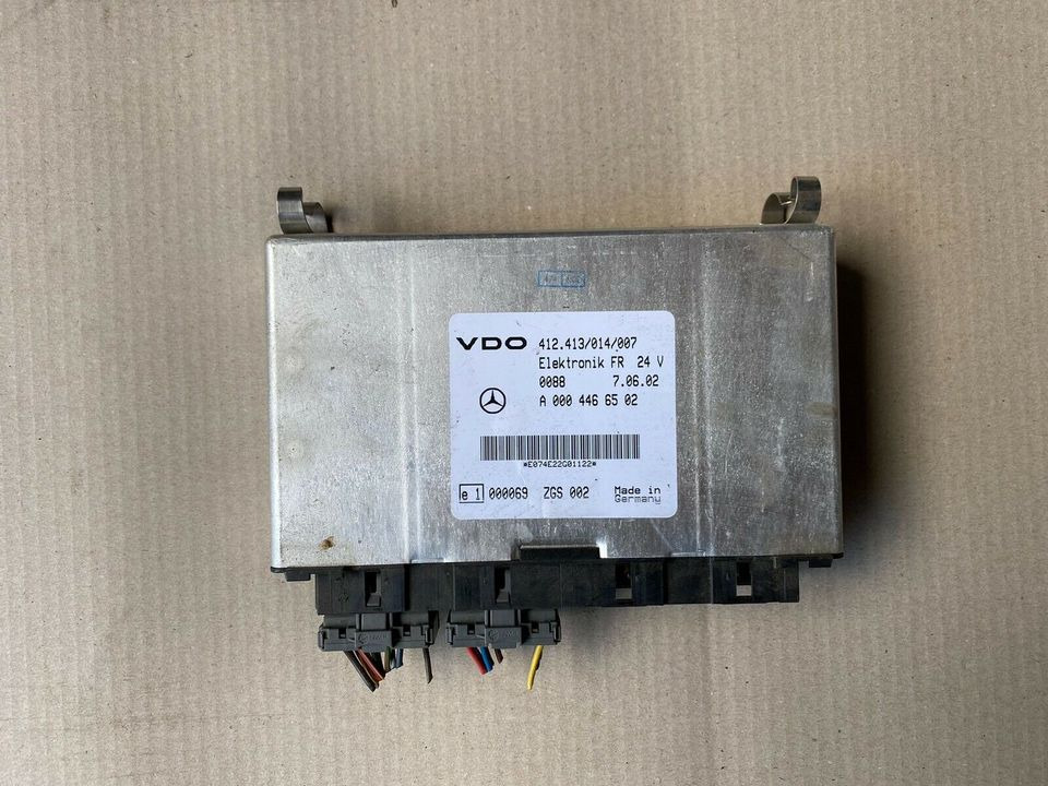 Mercedes Atego Elektronik FR VDO Steuergerät A 000 446 65 02 - Upravljačka jedinica za Kamion: slika 1 Mercedes Atego Elektronik FR VDO Steuergerät A 000 446 65 02 - Upravljačka jedinica za Kamion: slika 1