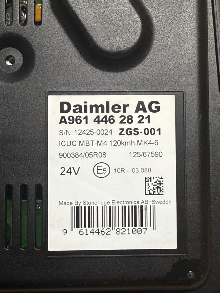 Mercedes Benz Actros MP4 Kombiinstrument / Tacho A9614462821 - Komandna tabla za Kamion: slika 3 Mercedes Benz Actros MP4 Kombiinstrument / Tacho A9614462821 - Komandna tabla za Kamion: slika 3