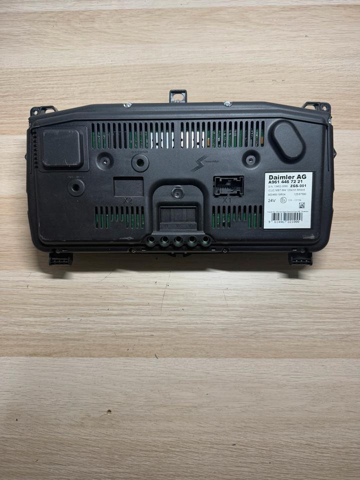Mercedes Benz Actros MP4 Kombiinstrument / Tacho A9614467221 - Komandna tabla za Kamion: slika 3 Mercedes Benz Actros MP4 Kombiinstrument / Tacho A9614467221 - Komandna tabla za Kamion: slika 3