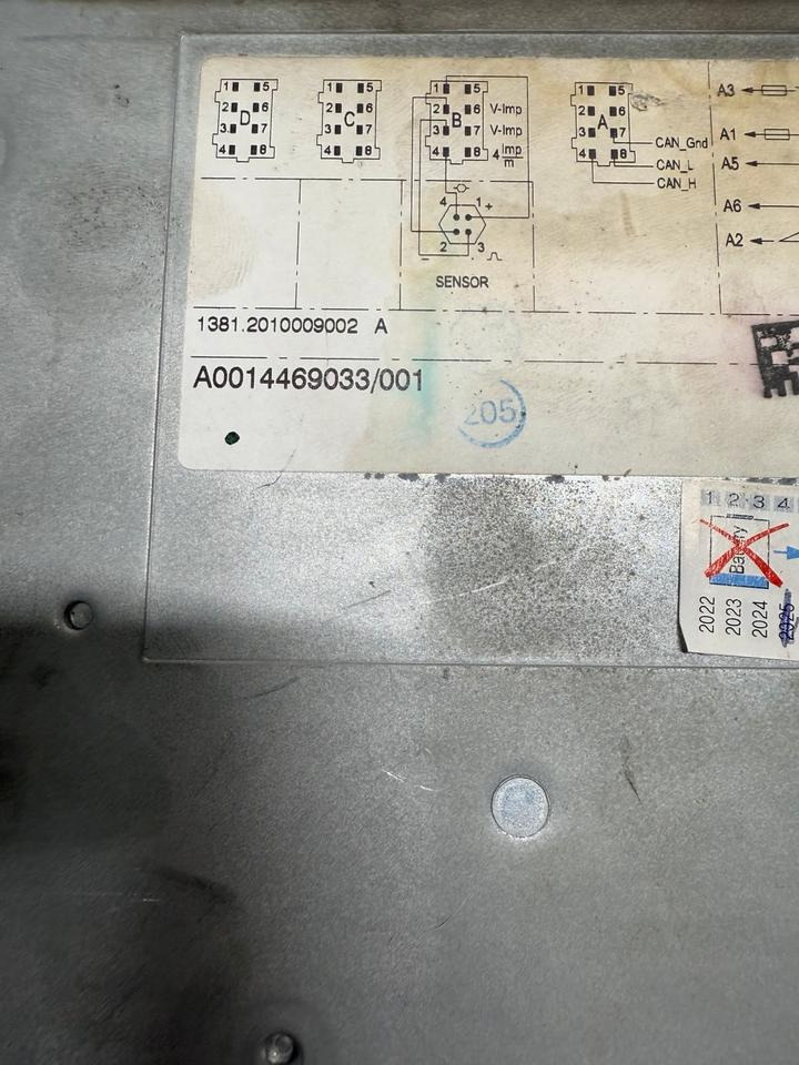 Mercedes Benz Actros MP4 VDO Tachograph A0014469033 - Tahograf: slika 5 Mercedes Benz Actros MP4 VDO Tachograph A0014469033 - Tahograf: slika 5