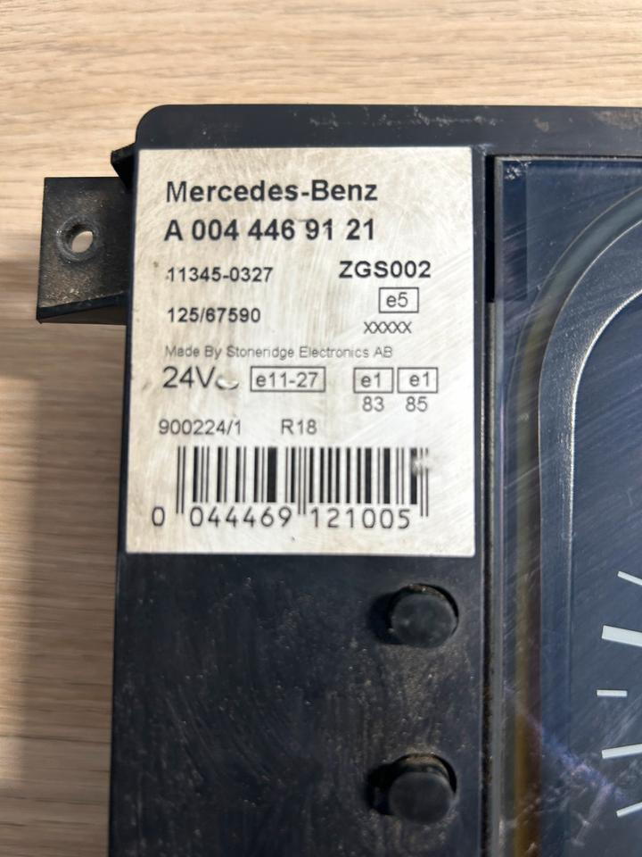 Mercedes Benz Econic Kombiinstrument / Tacho A0044469121 - Komandna tabla za Kamion: slika 3 Mercedes Benz Econic Kombiinstrument / Tacho A0044469121 - Komandna tabla za Kamion: slika 3