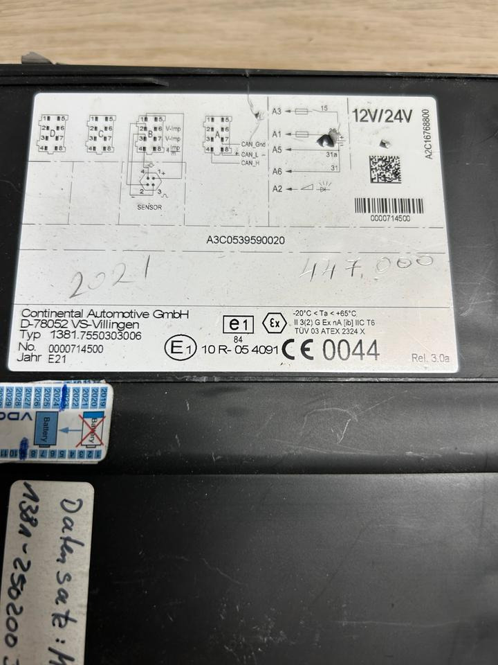 VDO Tachograph A3C0539590020 / A2C16768800 - Rezervni deo: slika 4 VDO Tachograph A3C0539590020 / A2C16768800 - Rezervni deo: slika 4