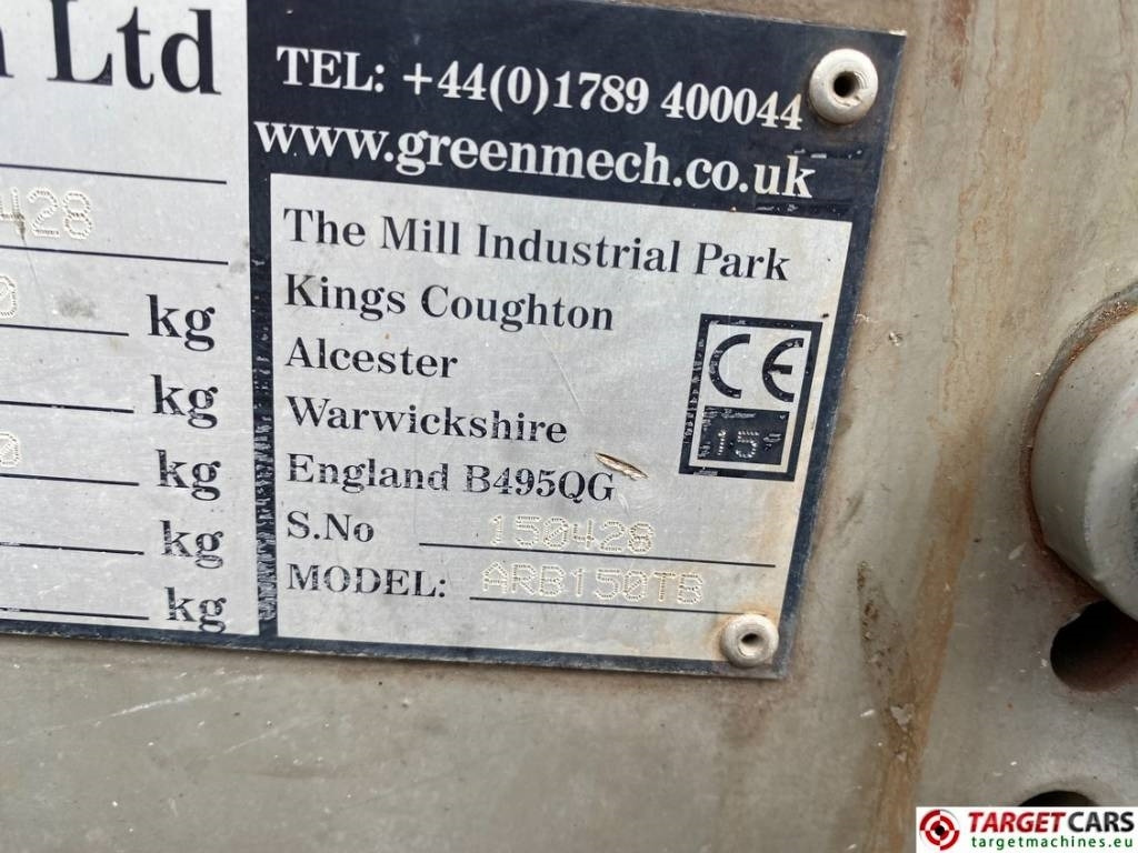 Greenmech Arborist ARB150TB Wood Chipper Diesel Greenmech Arborist ARB150TB Wood Chipper Diesel: slika 29 Greenmech Arborist ARB150TB Wood Chipper Diesel Greenmech Arborist ARB150TB Wood Chipper Diesel: slika 29