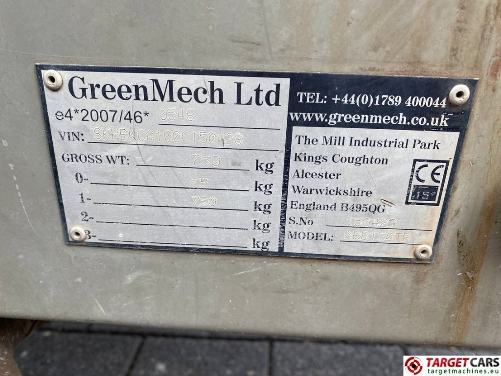 Greenmech Arborist ARB150TB Wood Chipper Diesel Greenmech Arborist ARB150TB Wood Chipper Diesel: slika 10 Greenmech Arborist ARB150TB Wood Chipper Diesel Greenmech Arborist ARB150TB Wood Chipper Diesel: slika 10