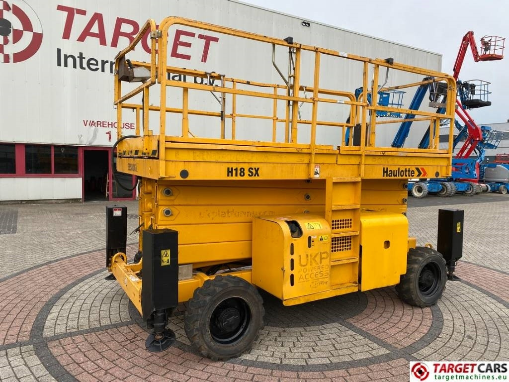 Haulotte H18SXNT Diesel H18SX 4x4 Scissor Work Lift 1800cm - Lift u obliku makaza: slika 1 Haulotte H18SXNT Diesel H18SX 4x4 Scissor Work Lift 1800cm - Lift u obliku makaza: slika 1
