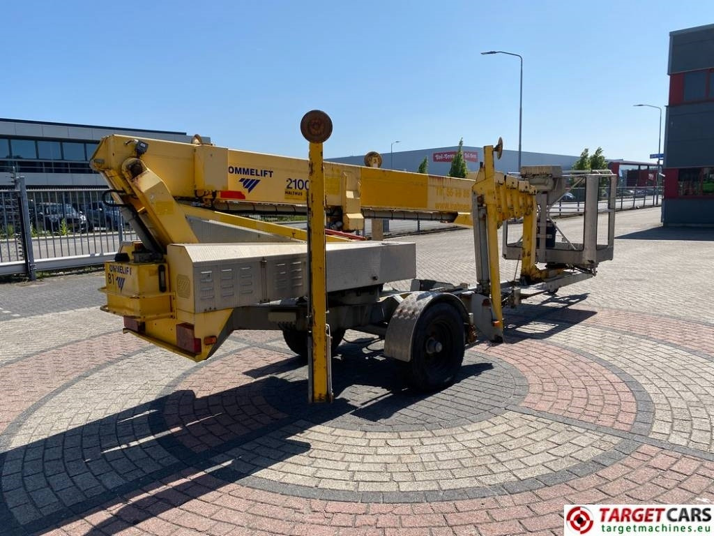 Ommelift Omme 2100EBZ Tow Boom Telescopic Lift 2110cm - Prikolična radna platforma: slika 3 Ommelift Omme 2100EBZ Tow Boom Telescopic Lift 2110cm - Prikolična radna platforma: slika 3
