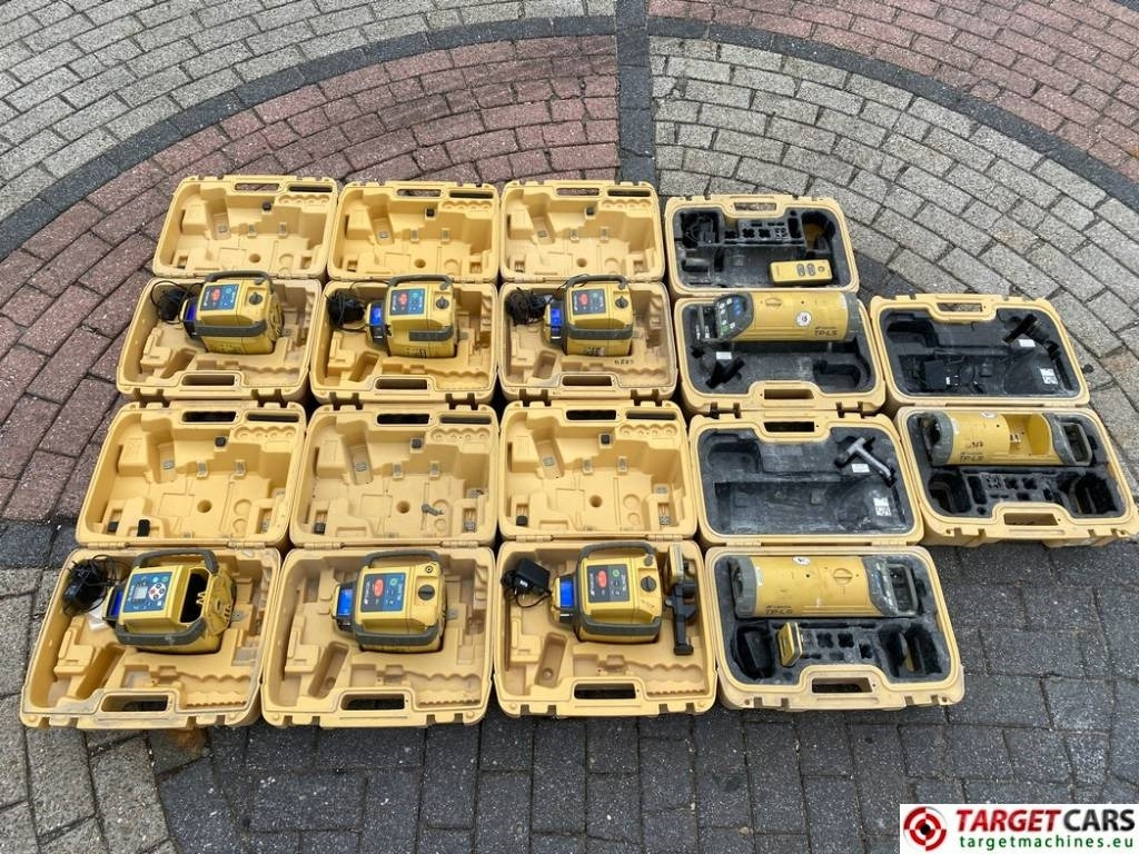 Topcon RL-SV2S RL-H4C TP-L5 Constructions Lasers LOT 9PCS - Građevinska oprema: slika 1 Topcon RL-SV2S RL-H4C TP-L5 Constructions Lasers LOT 9PCS - Građevinska oprema: slika 1