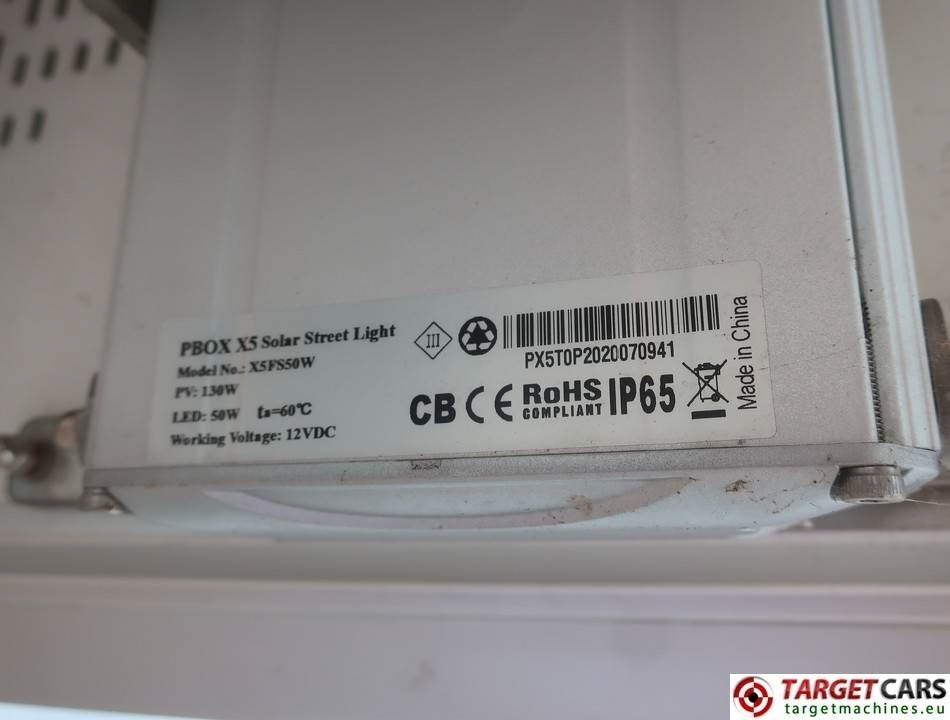 Toranj za osvetljenje Trime X-Polar Solar Panel 50W Led Tower Light: slika 12