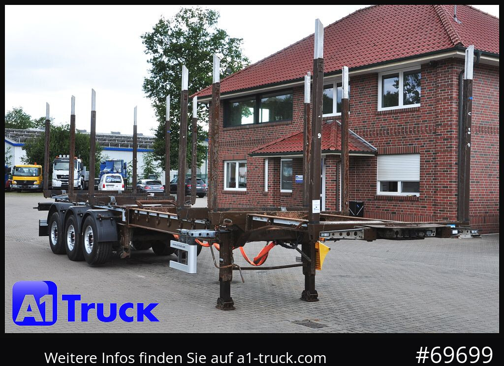 DOLL H3L-14XL Holz Tele, Lenkachse 275 tkm. - Poluprikolica šticarka: slika 1 DOLL H3L-14XL Holz Tele, Lenkachse 275 tkm. - Poluprikolica šticarka: slika 1