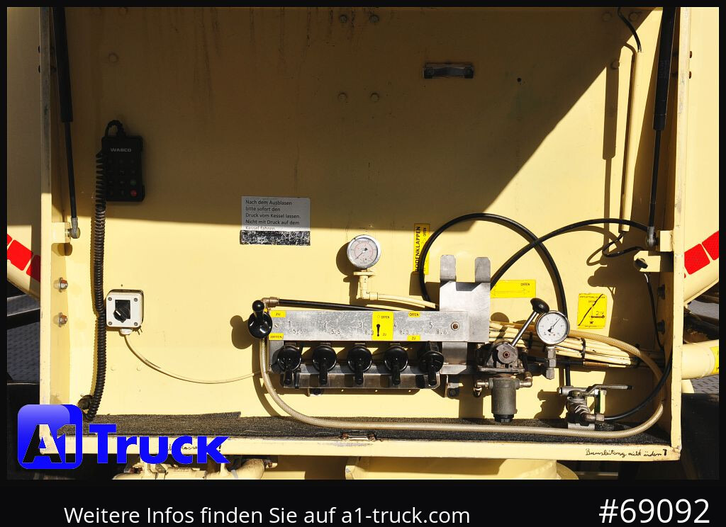 FELDBINDER Welgro, 36m³, Silo 5 Kammern, Lenkachse, - Silo cisterna: slika 3 FELDBINDER Welgro, 36m³, Silo 5 Kammern, Lenkachse, - Silo cisterna: slika 3