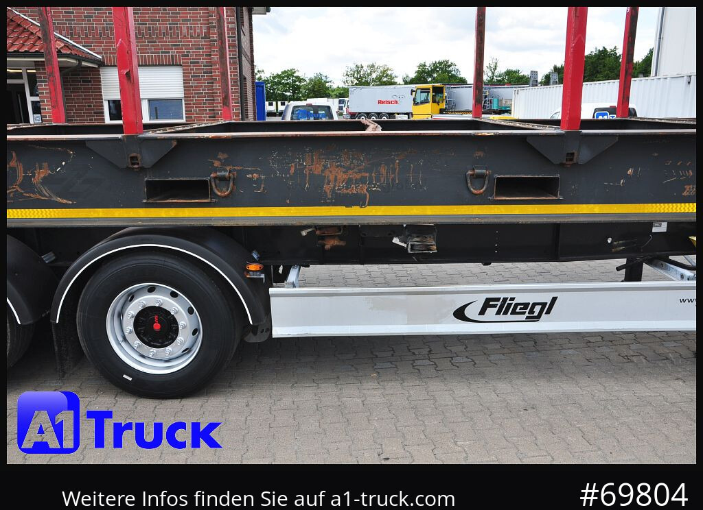 FLIEGL SDS01, Langholz, Containeraufbau, Liftachse, - Poluprikolica šticarka: slika 5 FLIEGL SDS01, Langholz, Containeraufbau, Liftachse, - Poluprikolica šticarka: slika 5