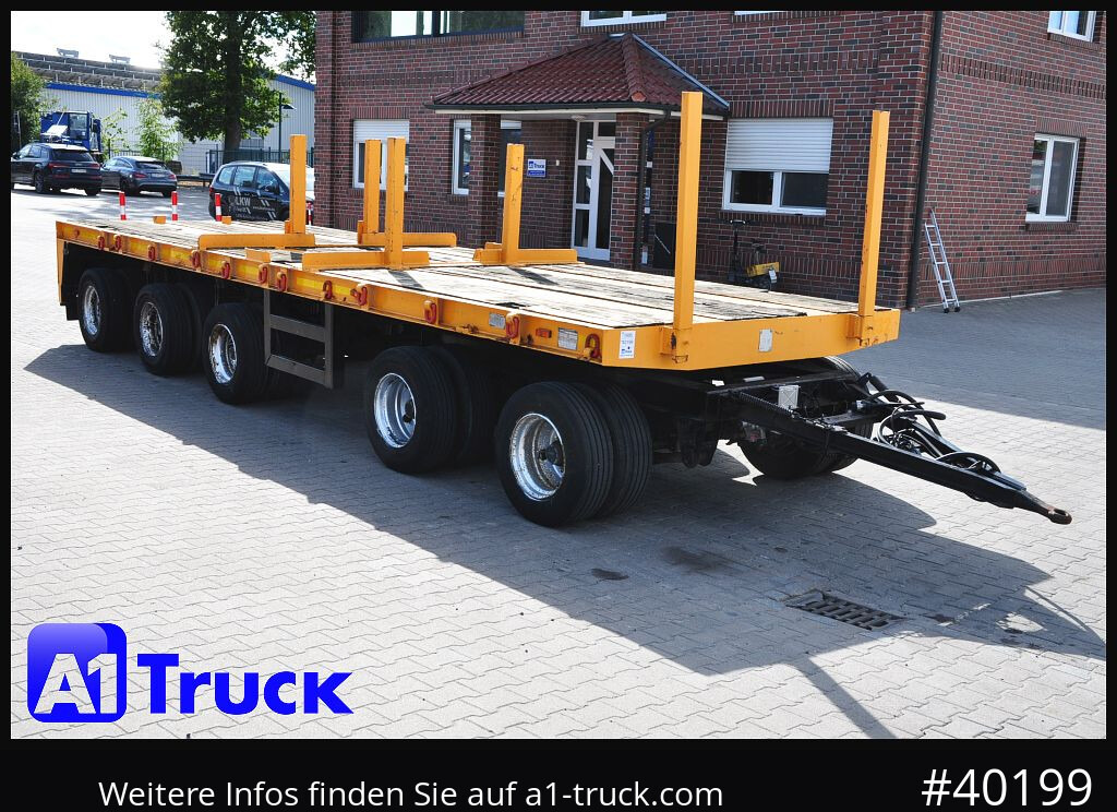 GOLDHOFER 5 achs Ballast, Lenkachse, 50to., Schwerlast, - Niska prikolica za prevoz: slika 1 GOLDHOFER 5 achs Ballast, Lenkachse, 50to., Schwerlast, - Niska prikolica za prevoz: slika 1