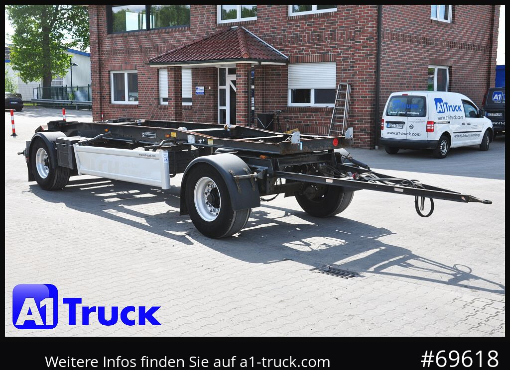 HUEFFERMANN HSA 1870 Luft, BPW Alu, - Abrol/ Autopodizač prikolica: slika 1 HUEFFERMANN HSA 1870 Luft, BPW Alu, - Abrol/ Autopodizač prikolica: slika 1