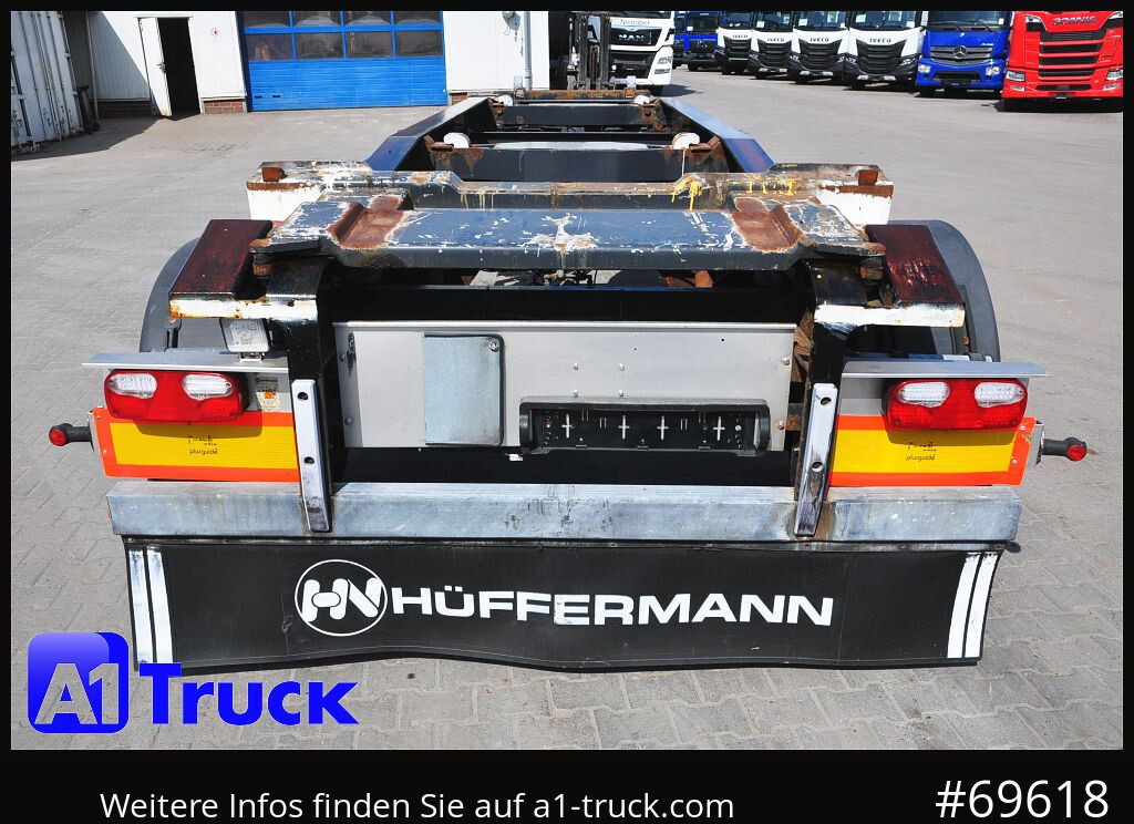 HUEFFERMANN HSA 1870 Luft, BPW Alu, - Abrol/ Autopodizač prikolica: slika 2 HUEFFERMANN HSA 1870 Luft, BPW Alu, - Abrol/ Autopodizač prikolica: slika 2
