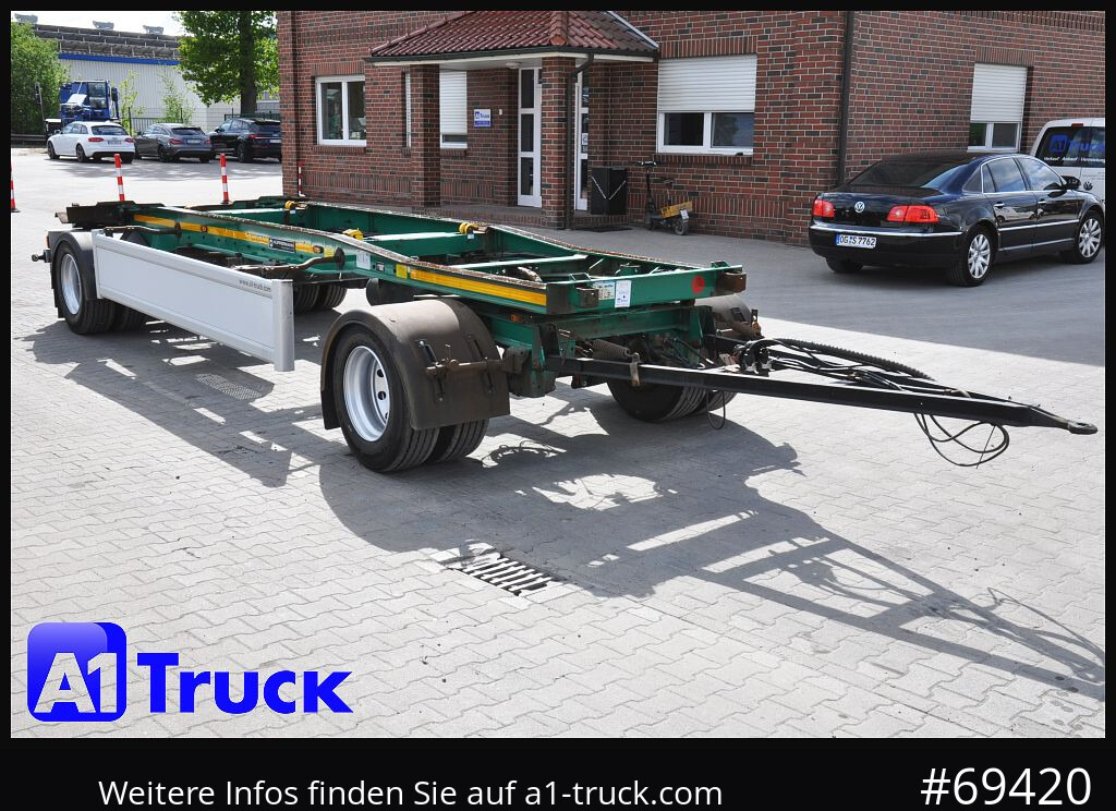 HUEFFERMANN HSA 1870, Luft, Schlitten, SAF - Abrol/ Autopodizač prikolica: slika 1 HUEFFERMANN HSA 1870, Luft, Schlitten, SAF - Abrol/ Autopodizač prikolica: slika 1