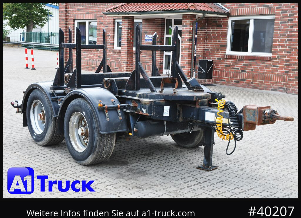 HUEFFERMANN HTA1800, Ballast, BPW Achsen, Luft - Plato prikolica: slika 1 HUEFFERMANN HTA1800, Ballast, BPW Achsen, Luft - Plato prikolica: slika 1