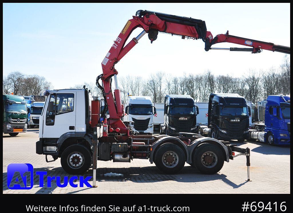 IVECO 420 6x4, HMF3722 Jib Funk Seilwinde, IVECO 420 6x4, HMF3722 Jib Funk Seilwinde,: slika 11