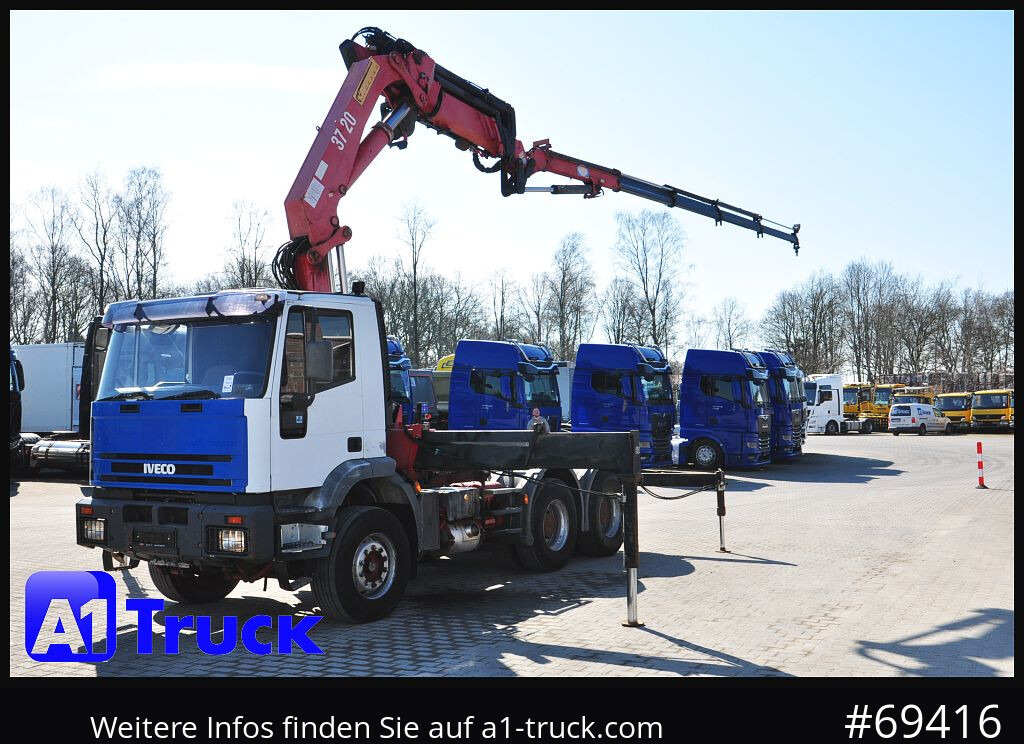 IVECO 420 6x4, HMF3722 Jib Funk Seilwinde, IVECO 420 6x4, HMF3722 Jib Funk Seilwinde,: slika 12