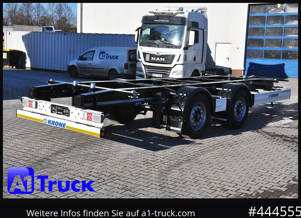 KRONE 10 x Tandem, MIDI, für 1120mm + 1320mm, SOFORT, NEU - Prikolica za prevoz kontejnera/ Prikolica sa promenjivim sandukom: slika 1 KRONE 10 x Tandem, MIDI, für 1120mm + 1320mm, SOFORT, NEU - Prikolica za prevoz kontejnera/ Prikolica sa promenjivim sandukom: slika 1