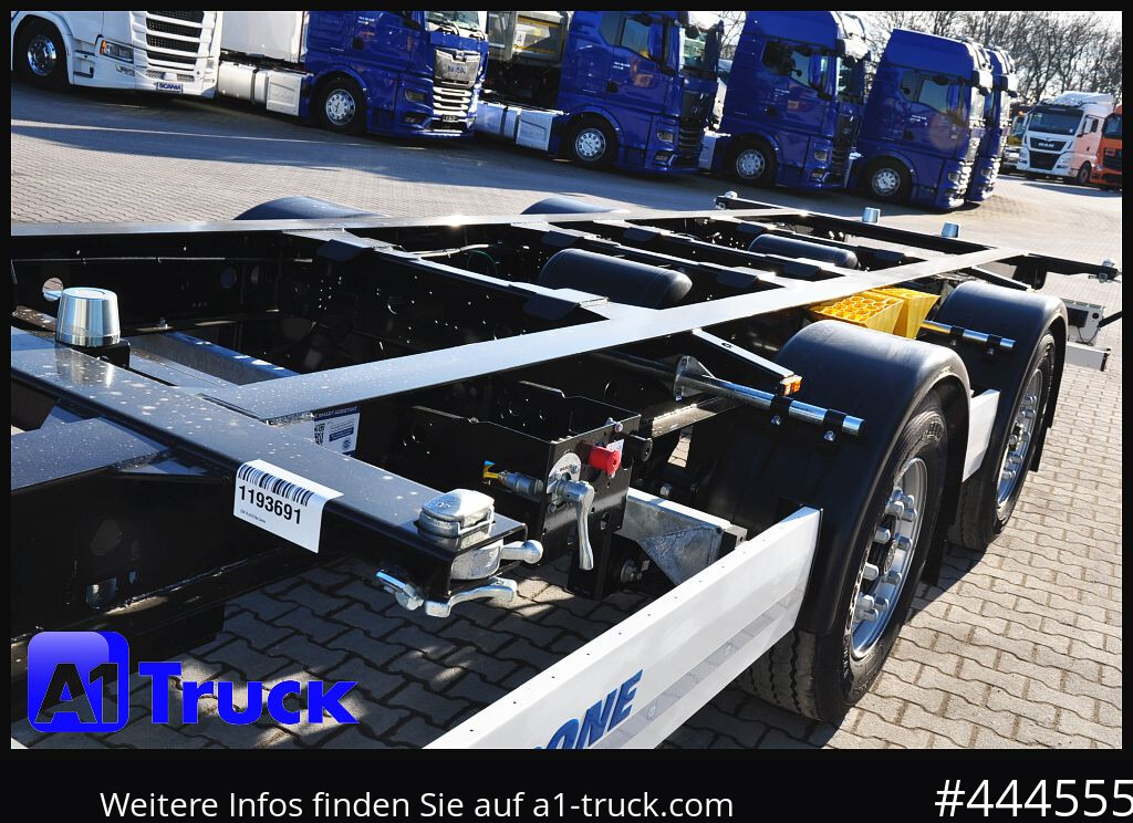KRONE 10 x Tandem, MIDI, für 1120mm + 1320mm, SOFORT, NEU - Prikolica za prevoz kontejnera/ Prikolica sa promenjivim sandukom: slika 2 KRONE 10 x Tandem, MIDI, für 1120mm + 1320mm, SOFORT, NEU - Prikolica za prevoz kontejnera/ Prikolica sa promenjivim sandukom: slika 2
