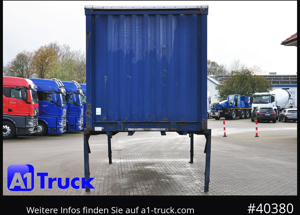 KRONE 7.45 BDF Wechselbrücke, Schiebeplane - Promenjivo telo sa ceradom: slika 2 KRONE 7.45 BDF Wechselbrücke, Schiebeplane - Promenjivo telo sa ceradom: slika 2