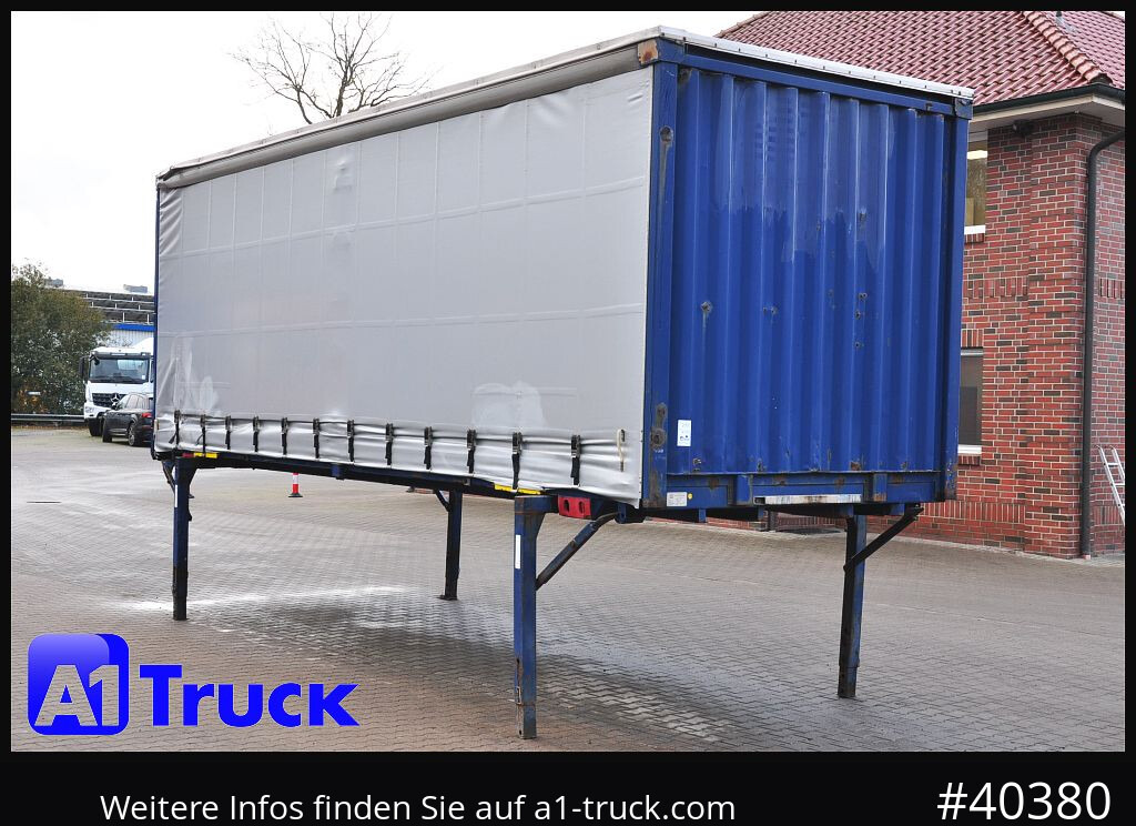 KRONE 7.45 BDF Wechselbrücke, Schiebeplane - Promenjivo telo sa ceradom: slika 1 KRONE 7.45 BDF Wechselbrücke, Schiebeplane - Promenjivo telo sa ceradom: slika 1