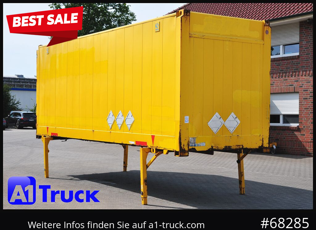 KRONE BDF, 7,82 Container, 2800mm innen, Doppelstock. - Promenjivo telo - sanduk: slika 1 KRONE BDF, 7,82 Container, 2800mm innen, Doppelstock. - Promenjivo telo - sanduk: slika 1