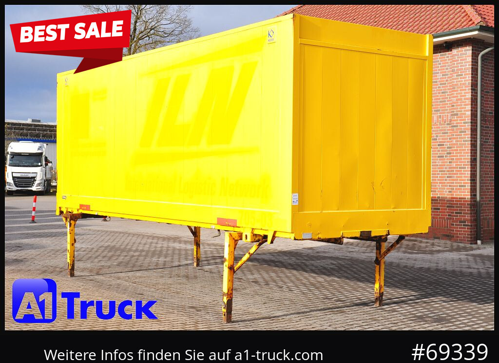 KRONE BDF 7,82 Wechselbrücke, 2730mm Innenhöhe. - Promenjivo telo - sanduk: slika 1 KRONE BDF 7,82 Wechselbrücke, 2730mm Innenhöhe. - Promenjivo telo - sanduk: slika 1
