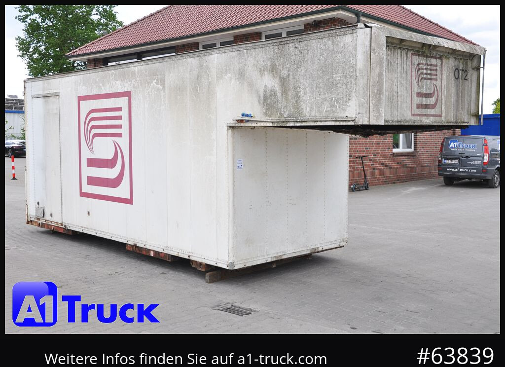 KRONE Container Lager, kann verladen werden 6,3 + 2 Meter - Promenjivo telo - sanduk: slika 1 KRONE Container Lager, kann verladen werden 6,3 + 2 Meter - Promenjivo telo - sanduk: slika 1