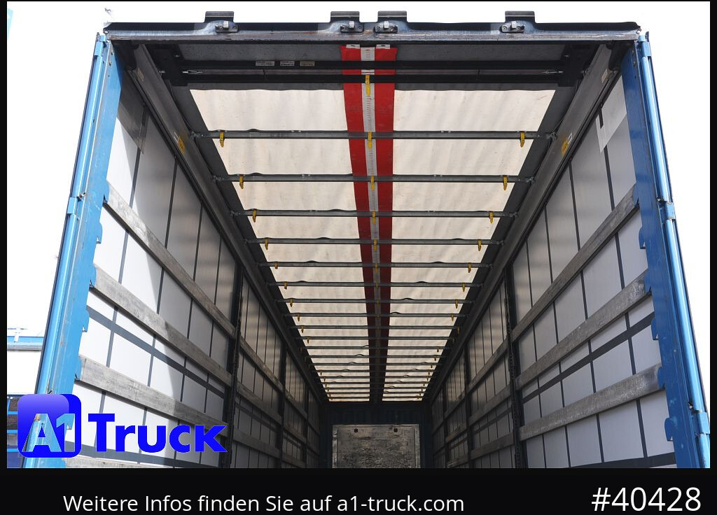 KRONE SD 27, Papier, Staplerhalterung, Bordwand, Lenkachse - Poluprikolica sa ceradom: slika 4 KRONE SD 27, Papier, Staplerhalterung, Bordwand, Lenkachse - Poluprikolica sa ceradom: slika 4