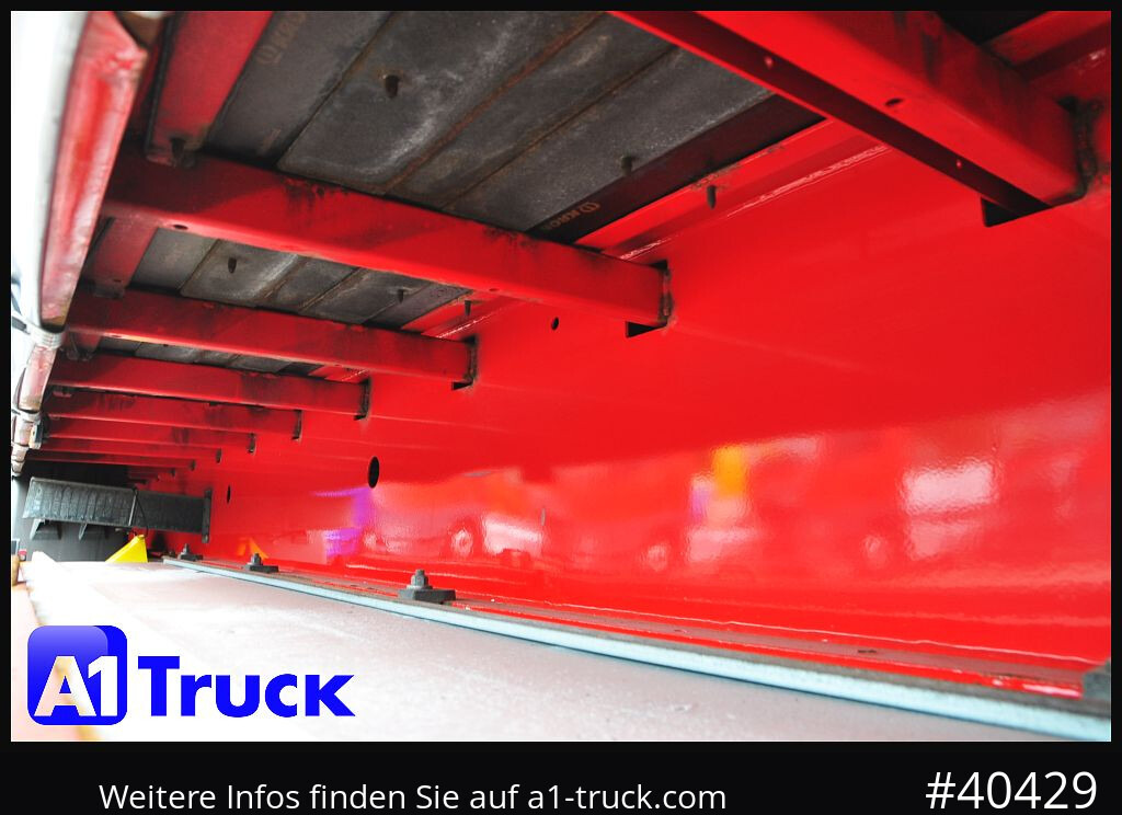 KRONE SD 27, Papier, Staplerhalterung, Bordwand, Lenkachse - Poluprikolica sa ceradom: slika 2 KRONE SD 27, Papier, Staplerhalterung, Bordwand, Lenkachse - Poluprikolica sa ceradom: slika 2