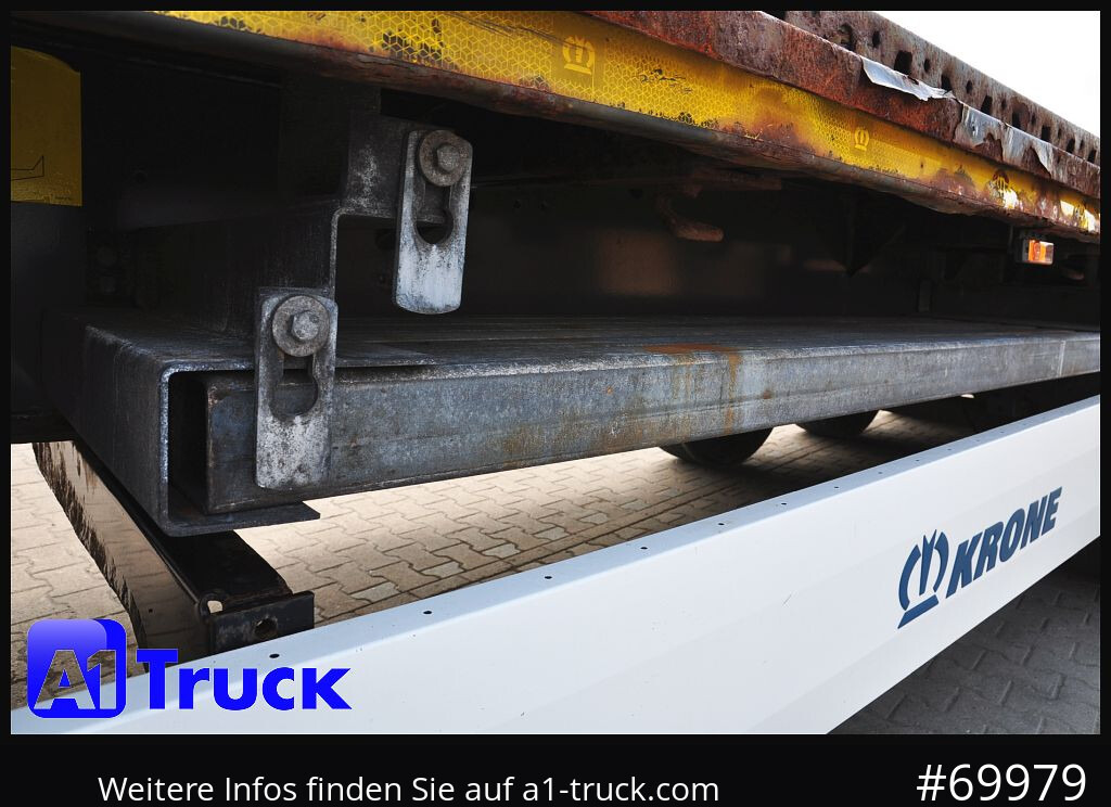 KRONE SD Plateau, Twistlock, Container, - Plato poluprikolica: slika 4 KRONE SD Plateau, Twistlock, Container, - Plato poluprikolica: slika 4