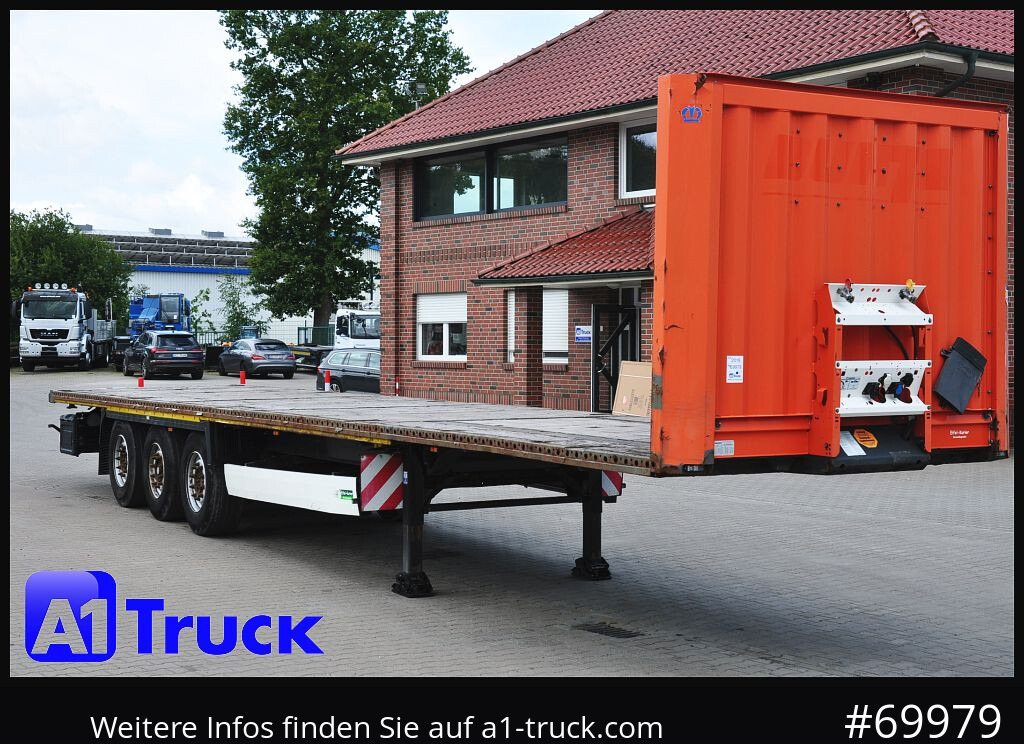 KRONE SD Plateau, Twistlock, Container, - Plato poluprikolica: slika 1 KRONE SD Plateau, Twistlock, Container, - Plato poluprikolica: slika 1