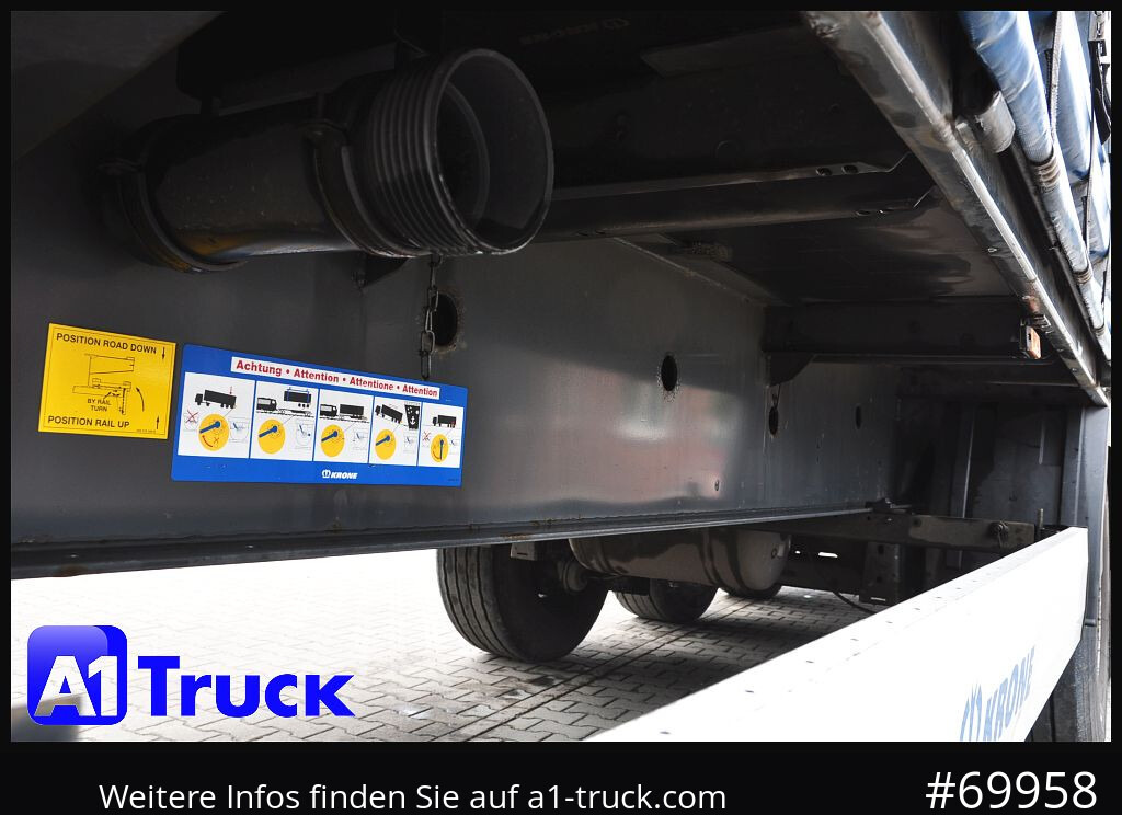 KRONE SD Tautliner, Code XL, BPW, Coil, 1 Vorbesitzer - Poluprikolica sa ceradom: slika 3 KRONE SD Tautliner, Code XL, BPW, Coil, 1 Vorbesitzer - Poluprikolica sa ceradom: slika 3