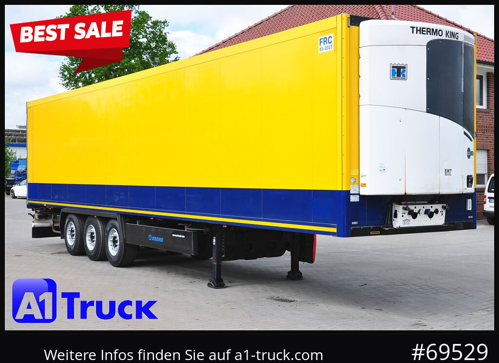 KRONE SD, ThermoKing SLX i 300, Doppelstock, - Poluprikolica hladnjače: slika 1 KRONE SD, ThermoKing SLX i 300, Doppelstock, - Poluprikolica hladnjače: slika 1