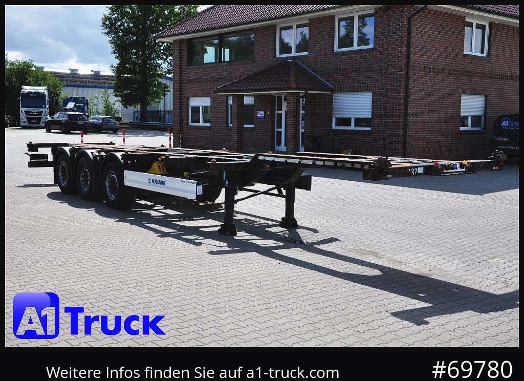 KRONE SDC, Containerchassis, 2x20/30/40 - Poluprikolica za prevoz kontejnera/ Poluprikolica sa promenjivim sandukom: slika 1 KRONE SDC, Containerchassis, 2x20/30/40 - Poluprikolica za prevoz kontejnera/ Poluprikolica sa promenjivim sandukom: slika 1