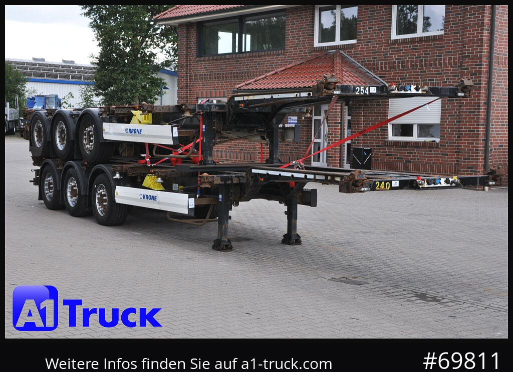 KRONE SDC, Lift, 2 erPaket, 2x20/30/40 - Poluprikolica za prevoz kontejnera/ Poluprikolica sa promenjivim sandukom: slika 1 KRONE SDC, Lift, 2 erPaket, 2x20/30/40 - Poluprikolica za prevoz kontejnera/ Poluprikolica sa promenjivim sandukom: slika 1
