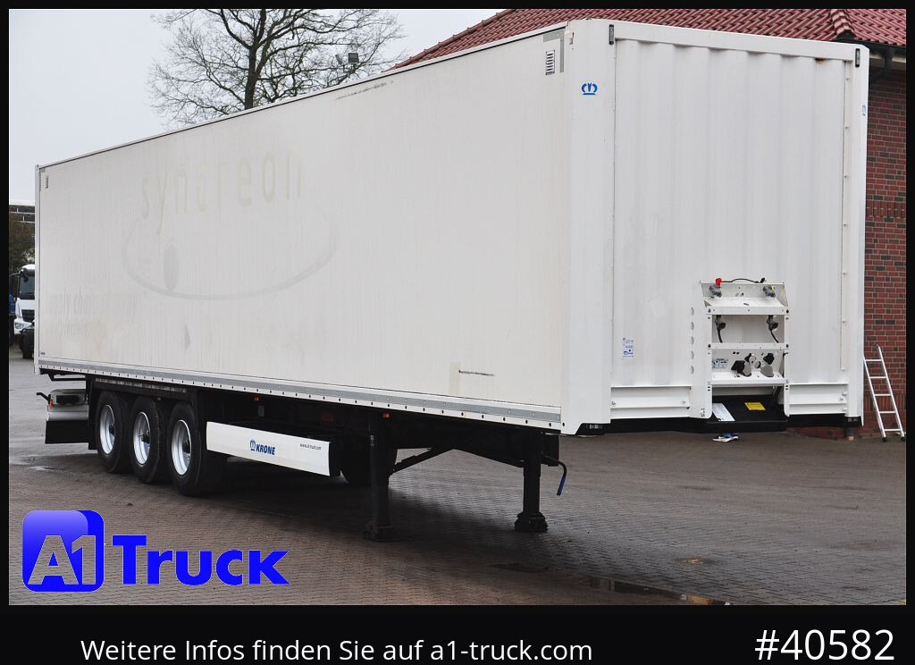KRONE SDK 27, Koffer, 1 Vorbesitzer, Plywood, - Poluprikolica sa zatvorenim sandukom: slika 1 KRONE SDK 27, Koffer, 1 Vorbesitzer, Plywood, - Poluprikolica sa zatvorenim sandukom: slika 1