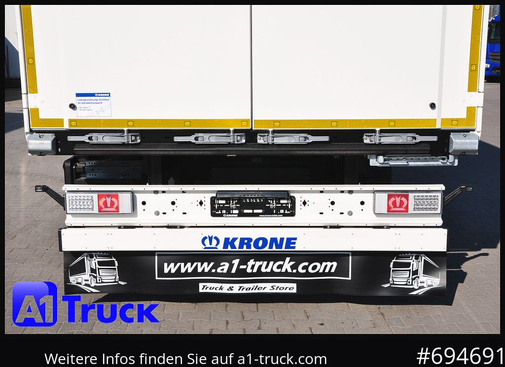 KRONE SZ 2 achs Koffer, Code XL, VDI 2700, SOFORT - Poluprikolica sa zatvorenim sandukom: slika 2 KRONE SZ 2 achs Koffer, Code XL, VDI 2700, SOFORT - Poluprikolica sa zatvorenim sandukom: slika 2