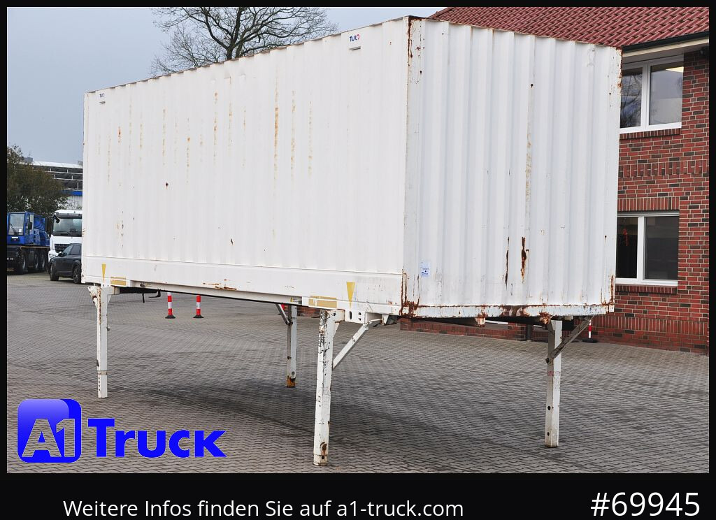 KRONE TULO Wechselbrücke Koffer, Zurrösen innen 2460mm - Promenjivo telo - sanduk: slika 1 KRONE TULO Wechselbrücke Koffer, Zurrösen innen 2460mm - Promenjivo telo - sanduk: slika 1