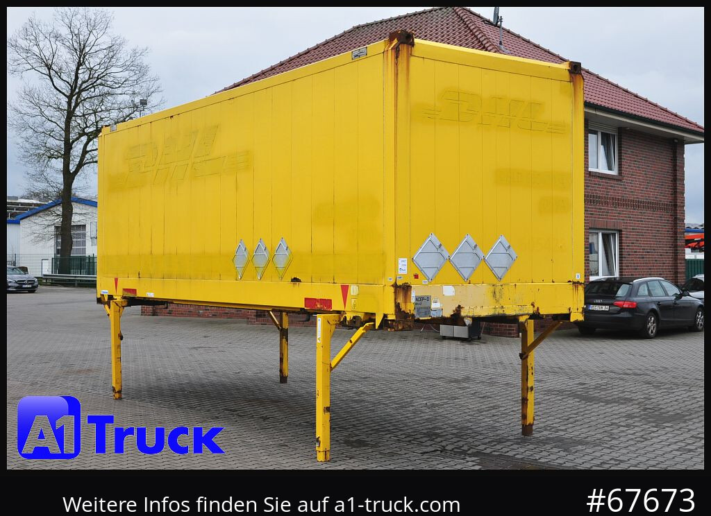 KRONE WB 7,45 Koffer, BDF Wechselbrücke 2550mm - Promenjivo telo - sanduk: slika 1 KRONE WB 7,45 Koffer, BDF Wechselbrücke 2550mm - Promenjivo telo - sanduk: slika 1