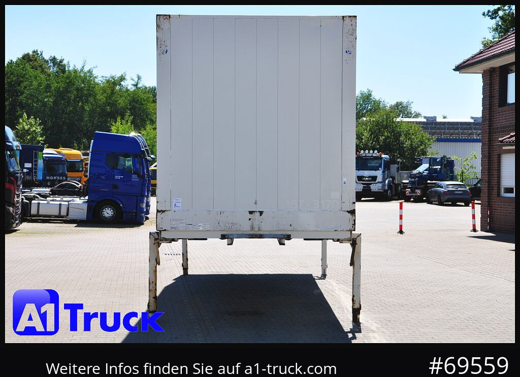 KRONE WB BDF 7,45 Koffer, 2750mm innen, 10 x vorhanden - Promenjivo telo - sanduk: slika 2 KRONE WB BDF 7,45 Koffer, 2750mm innen, 10 x vorhanden - Promenjivo telo - sanduk: slika 2