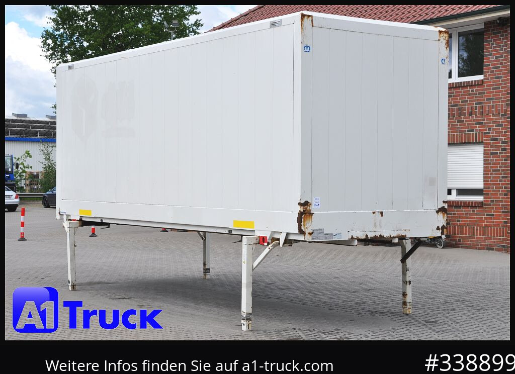 KRONE WB BDF 7,45 Koffer, 2750mm innen, mehrmals vorhanden - Promenjivo telo - sanduk: slika 1 KRONE WB BDF 7,45 Koffer, 2750mm innen, mehrmals vorhanden - Promenjivo telo - sanduk: slika 1