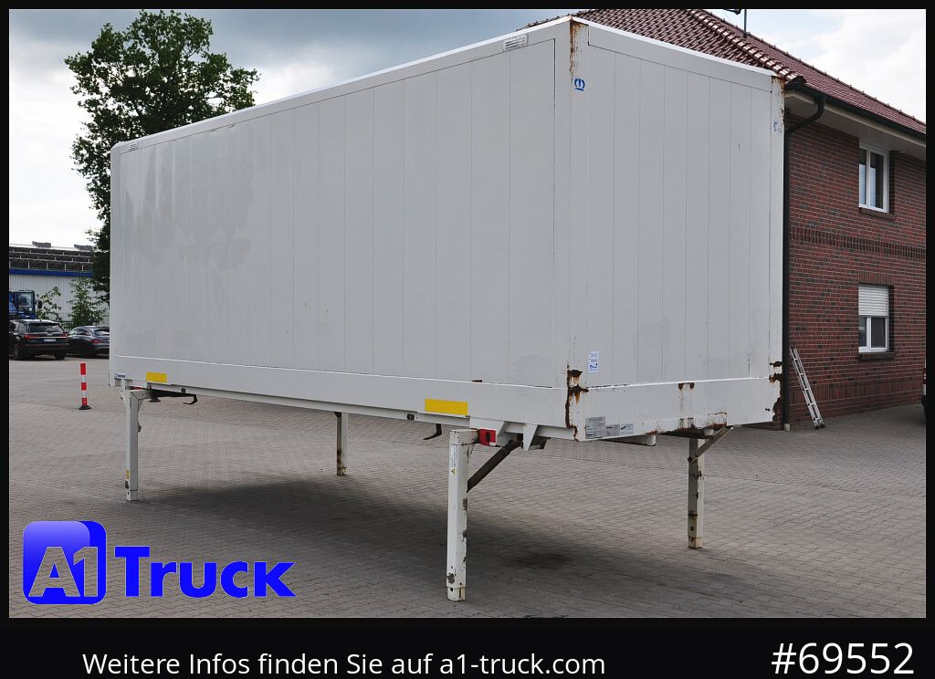 KRONE Wechselbrücke BDF 7,45 Koffer, 2750mm h. 20 x vorhanden - Promenjivo telo - sanduk: slika 1 KRONE Wechselbrücke BDF 7,45 Koffer, 2750mm h. 20 x vorhanden - Promenjivo telo - sanduk: slika 1