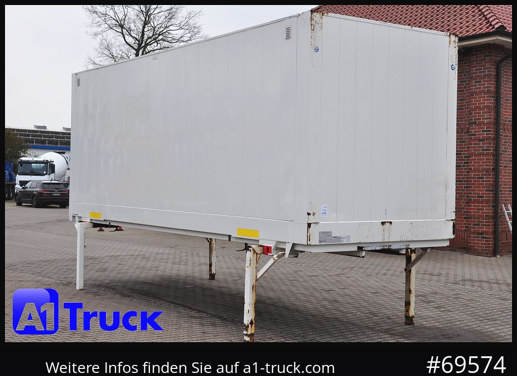 KRONE Wechselbrücke BDF 7,45 Koffer, Textil 2750mm innen, 20 x vorhanden - Promenjivo telo - sanduk: slika 1 KRONE Wechselbrücke BDF 7,45 Koffer, Textil 2750mm innen, 20 x vorhanden - Promenjivo telo - sanduk: slika 1