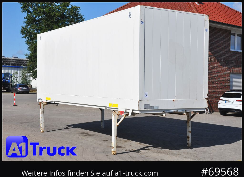 KRONE Wechselbrücke BDF 7,45 Koffer, Textil 2750mm innen, 20 x vorhanden - Promenjivo telo - sanduk: slika 1 KRONE Wechselbrücke BDF 7,45 Koffer, Textil 2750mm innen, 20 x vorhanden - Promenjivo telo - sanduk: slika 1