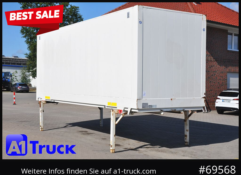 KRONE Wechselbrücke BDF 7,45 Koffer, Textil 2750mm innen, 20 x vorhanden - Promenjivo telo - sanduk: slika 1 KRONE Wechselbrücke BDF 7,45 Koffer, Textil 2750mm innen, 20 x vorhanden - Promenjivo telo - sanduk: slika 1